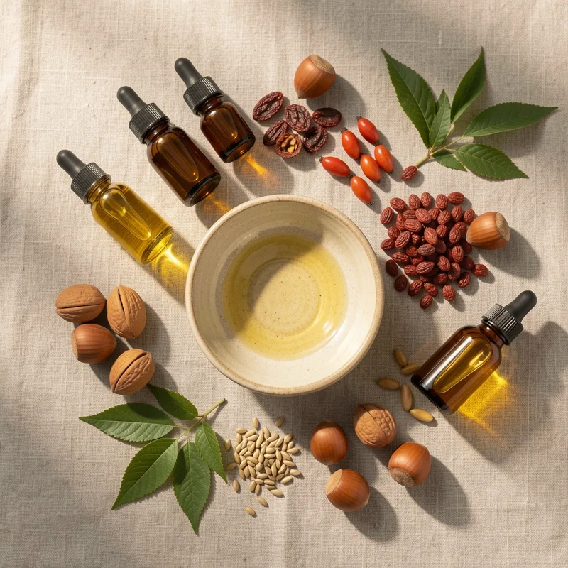 Huile végétale pour le visage : choisir selon sa peau